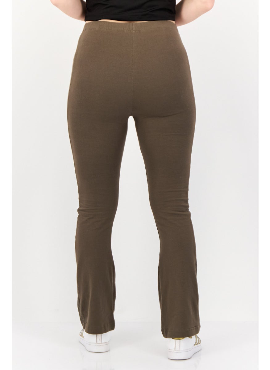 Women Sportswear Fit Training Track Pant, Brown