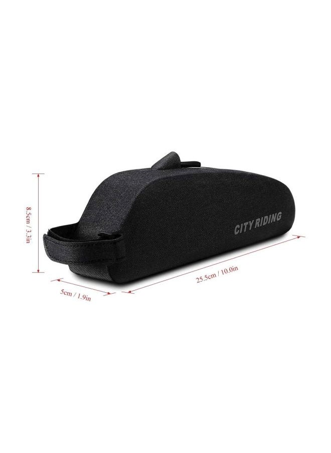 Water Repellent Bike Front Tube Bag 26.5x5.5x8.5cm