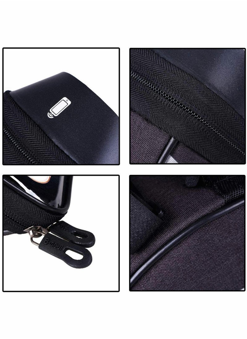 Bike Cell Phone Front Rack Bag for Cell Phones Under 6.5