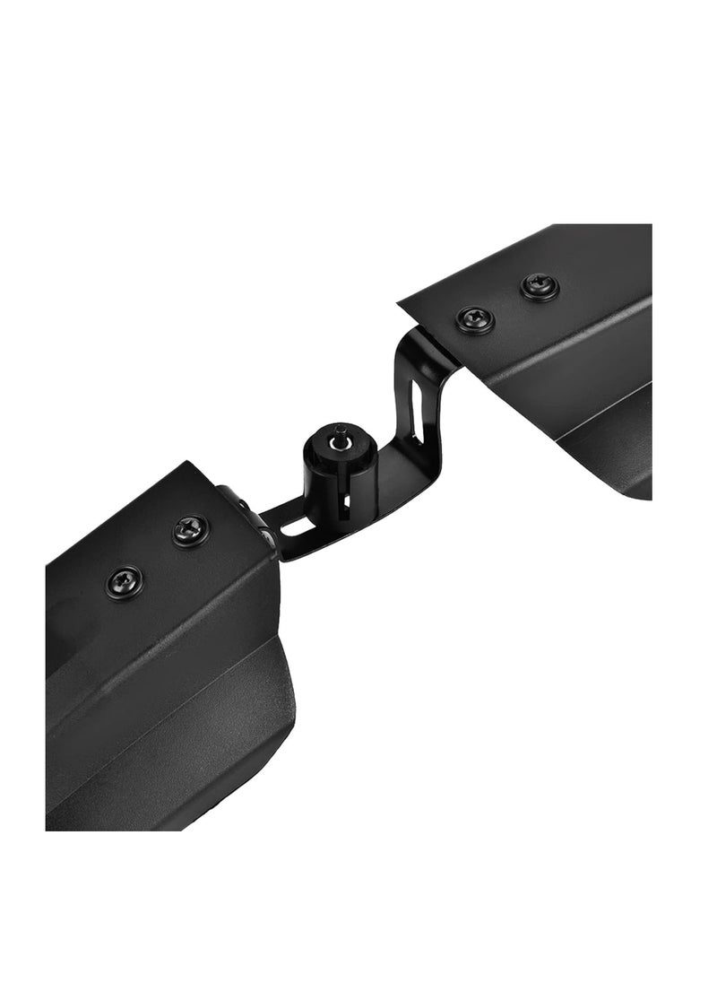 Haosie Bike Front/Rear Fenders Kit Quick Release Bike Mud Guard Fat Tire Bike Fenders for  Mountain Road Bike Outdoor Cycling