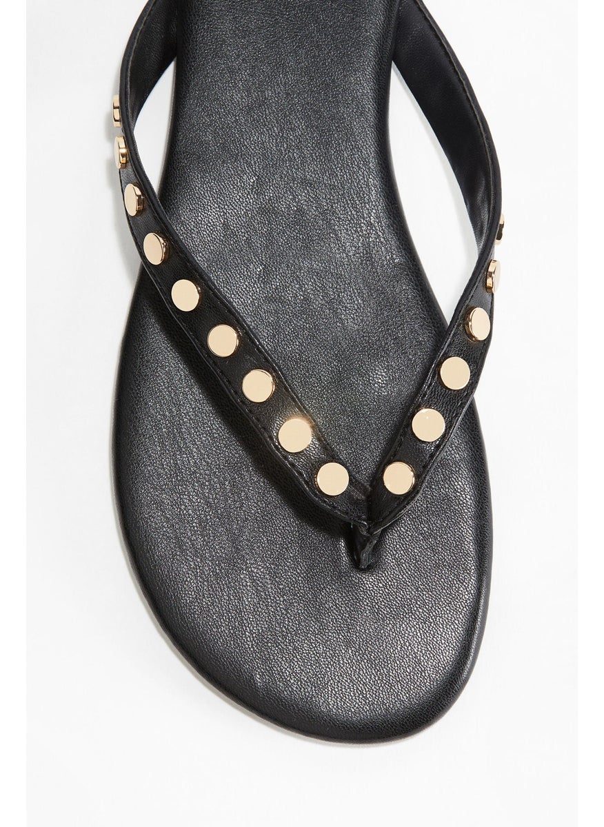 Studded Flip-Flops
