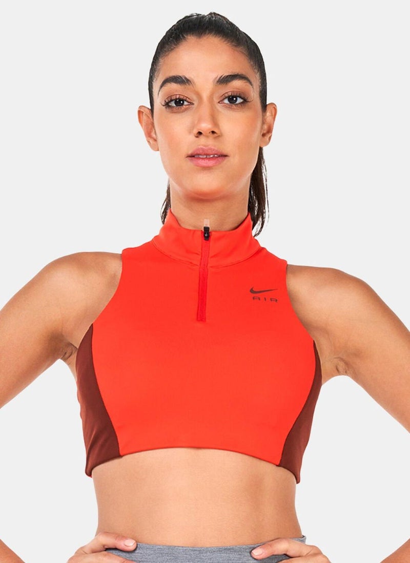 Women's Dri-FIT Swoosh Mock-Zip Sports Bra