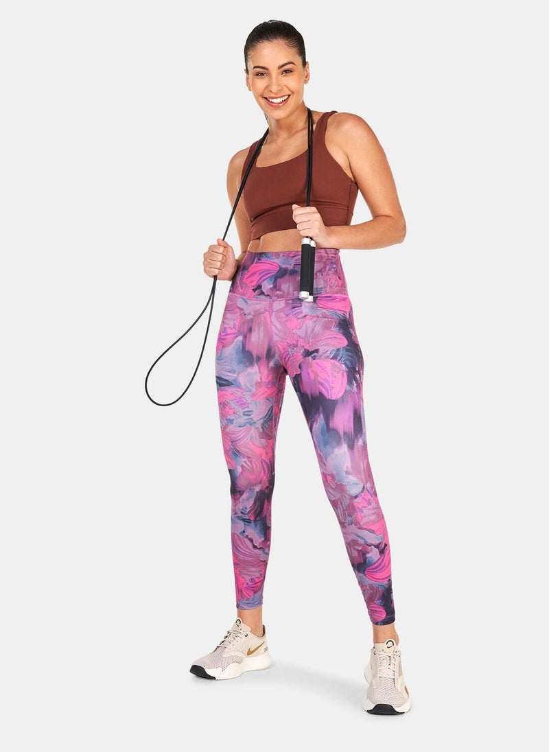 Women's Zenvy Medium-Support Padded Longline Sports Bra