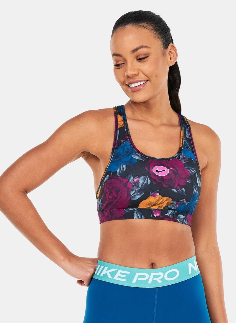 Women's Dri-FIT Icon Clash Swoosh Strappy Sports Bra