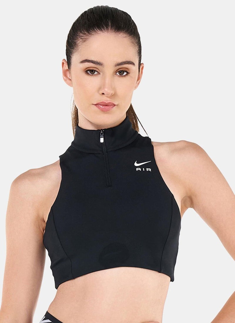 Women's Dri-FIT Swoosh Mock-Zip Sports Bra