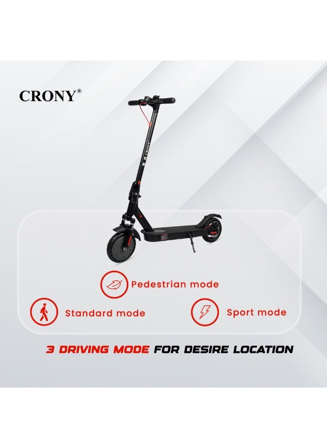 W563 High Speed 250w Motor E-Scooter 25-45km/H Speed, 36v/7.8ah Battery, 10-25km Range, Front Suspension, Rear Disc Brakes, Aluminum Alloy Frame, 100kg Max Load, Led Headlamp, App Connectivity, Foldable & Portable Electric Scooter For Adults & Kids, Electric Scooter For Commuting & Leisure, Long-Range Motorized Scooter With Easy Folding, Lightweight High-Performance Commuter Skateboard, Black