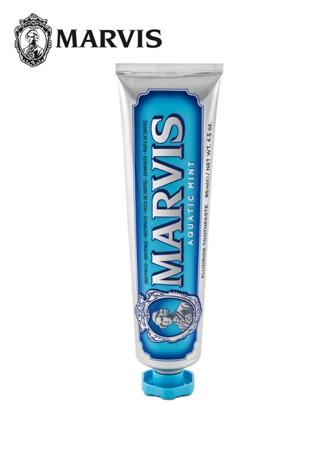 Aquatic Mint Toothpaste 85ml – Luxurious Italian Toothpaste with Refreshing Marine Mint Flavor