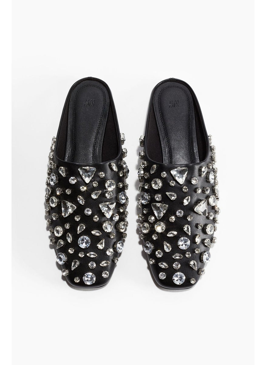Embellished Mules