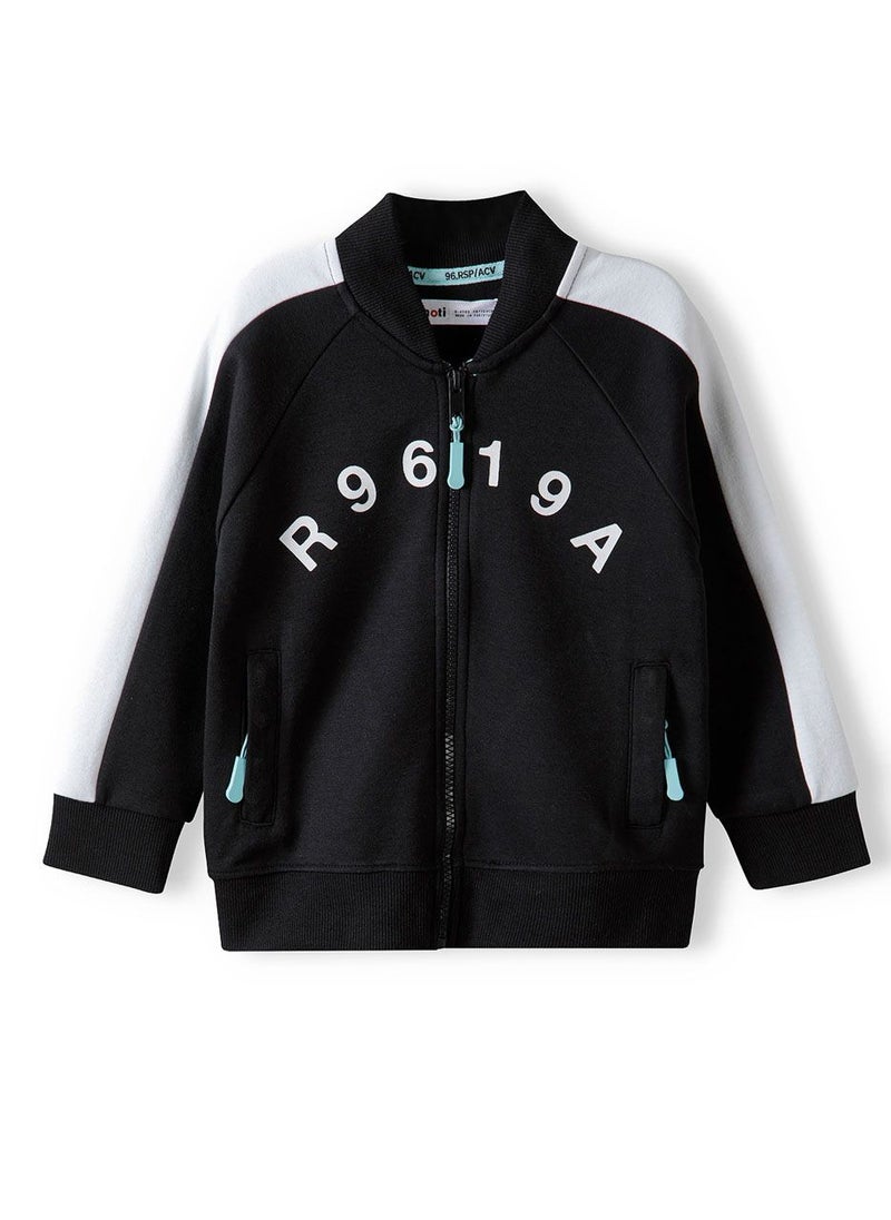 Boys Zip Thru Top