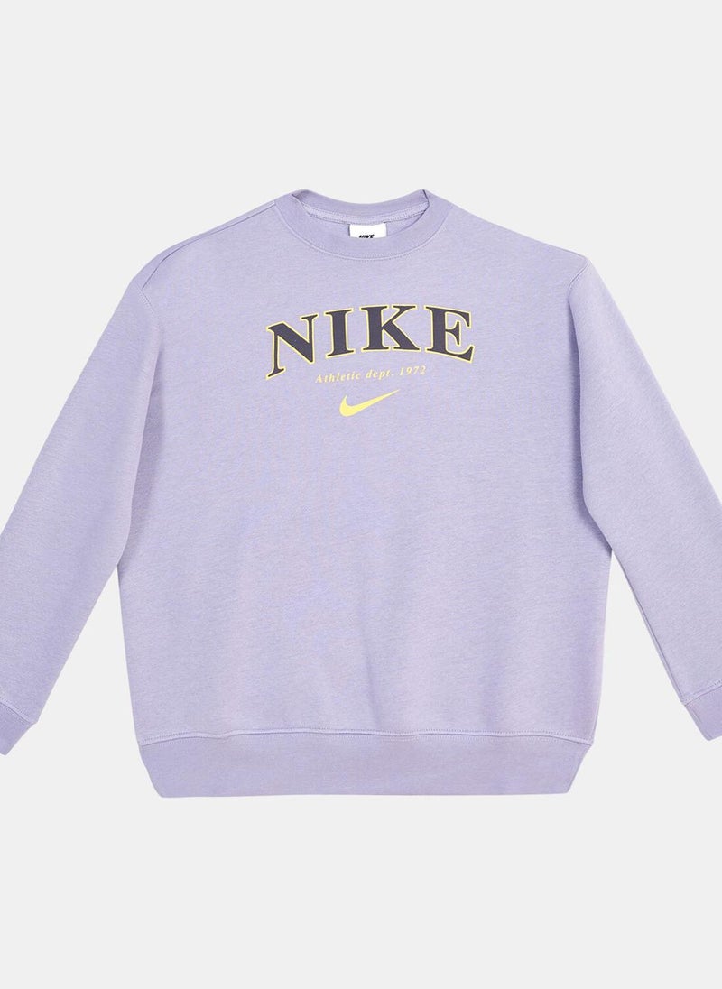 Kids' Sportswear Trend Sweatshirt
