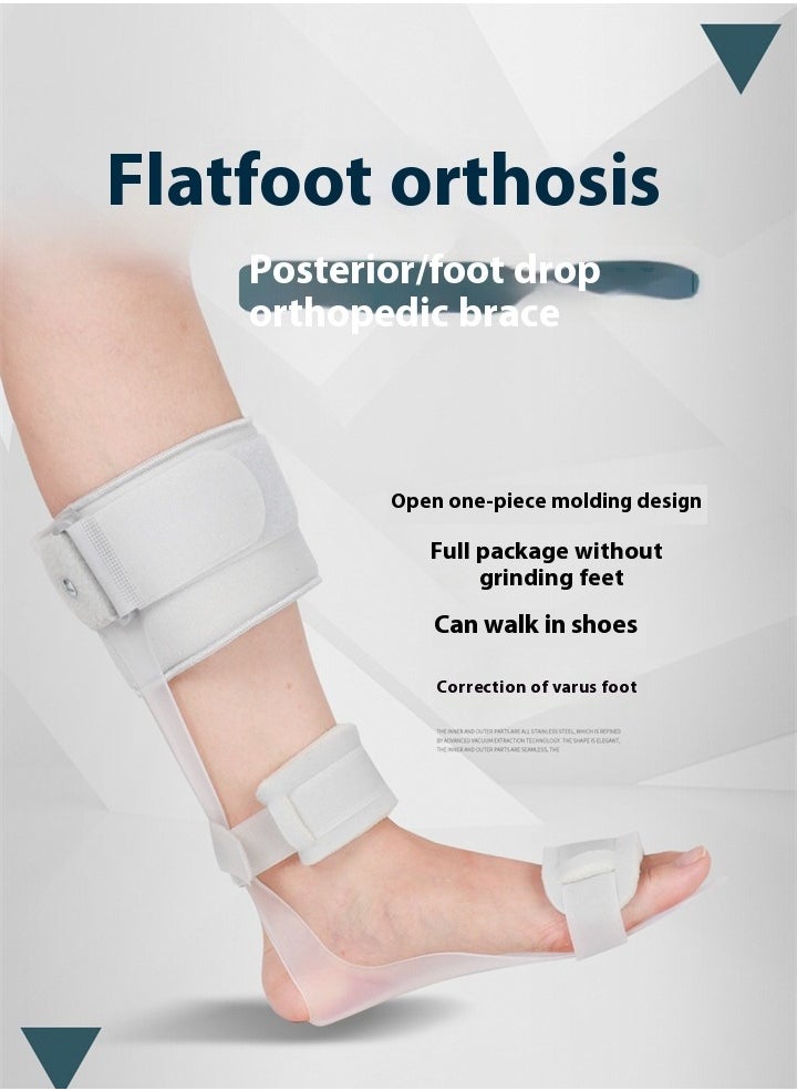 Foot drop support, lightweight design ankle foot orthosis, for hemiplegia shoes, walking foot stabilizer, pressure relief, unisex, provide comfortable support