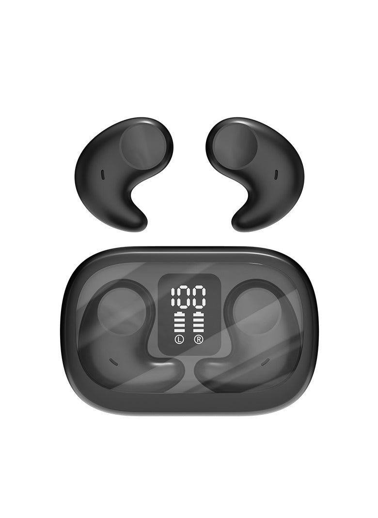 Sleep Bluetooth Earphones – Specially Designed for Side Sleeping, High-Quality TWS In-Ear Mini Earbuds. Air Conduction Wireless Bluetooth Headphones with Open-Ear Design for Comfortable, Pain-Free L