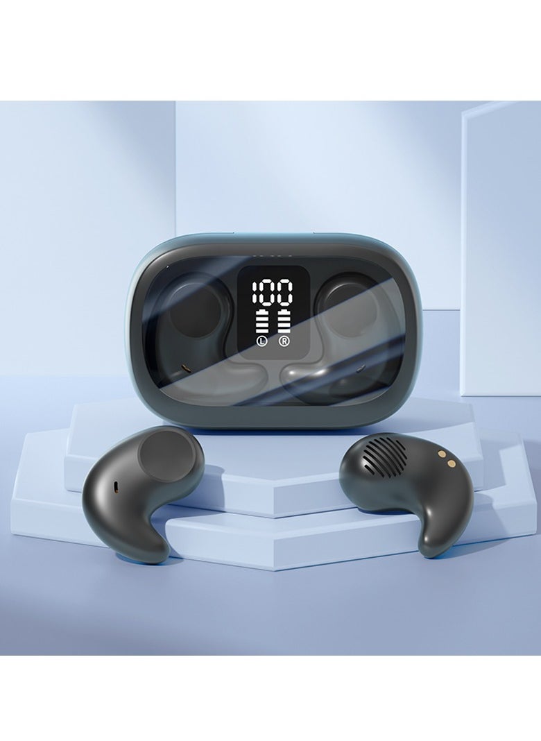Sleep Bluetooth Earphones – Specially Designed for Side Sleeping, High-Quality TWS In-Ear Mini Earbuds. Air Conduction Wireless Bluetooth Headphones with Open-Ear Design for Comfortable, Pain-Free L