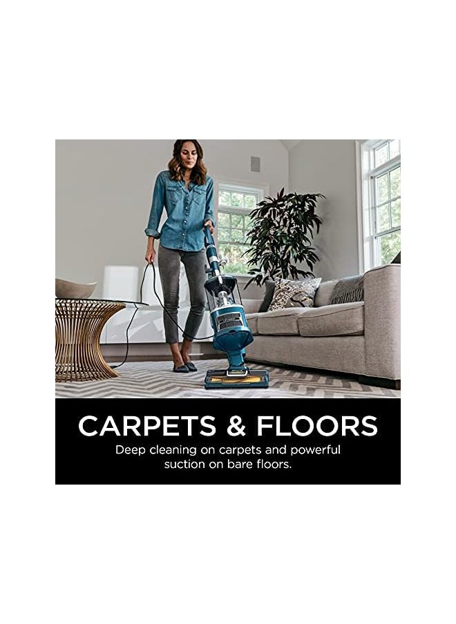 Upright Vacuum, Navigator Lift-Away with Self-Cleaning Brushroll, HEPA Filter, Swivel Steering, Upholstery Tool & Pet Crevice Tool, Perfect for Pets & Multi-Surface, Teal, ZU503AMZ