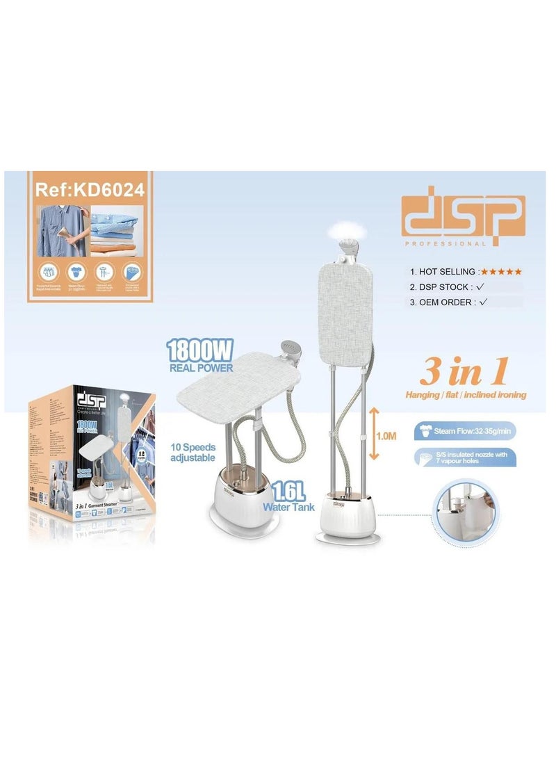 KD6024, Steam Station 3 in 1 Garment Steamer