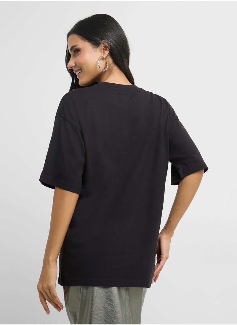 Oversize Varsity Graphic T-Shirt