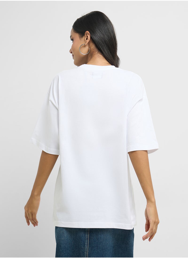 Oversize Varsity Graphic T-Shirt