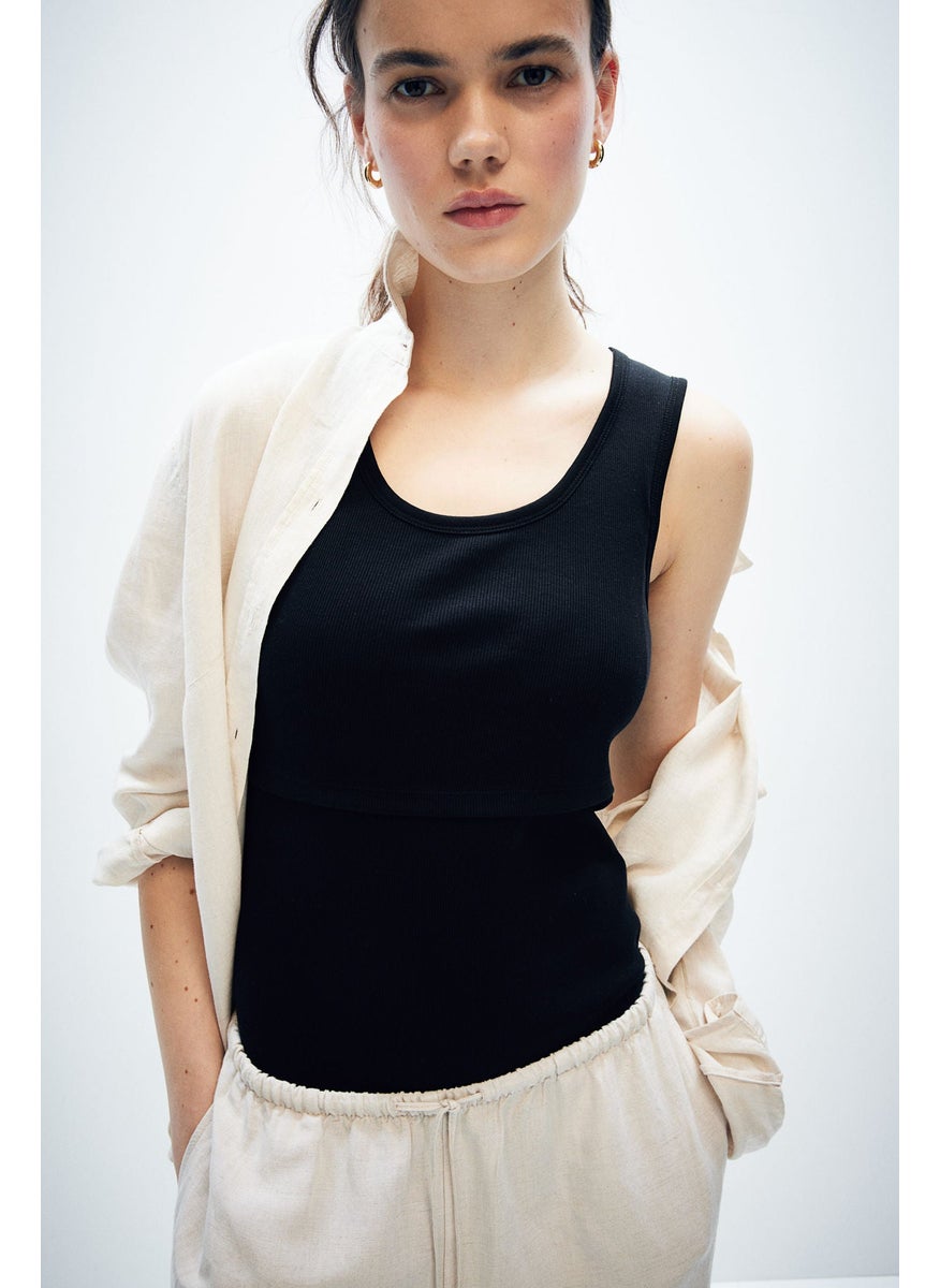 Mama Nursing Vest Top