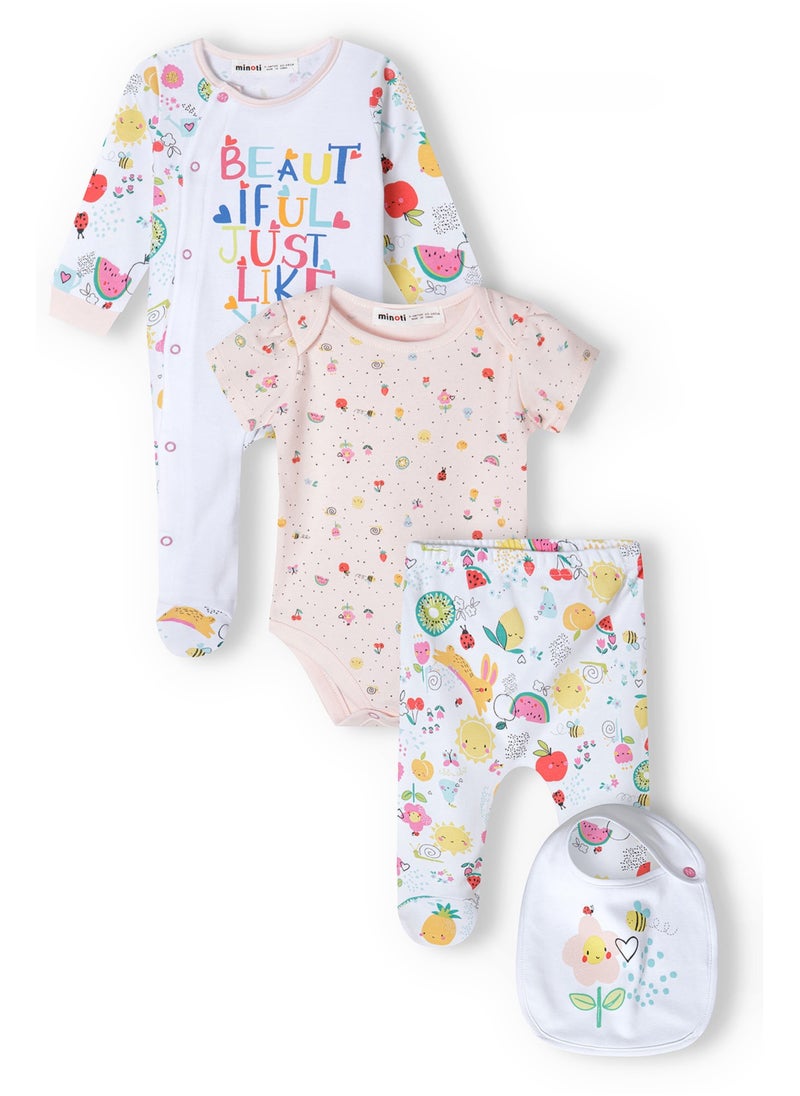 Baby Girls 4Pc Set