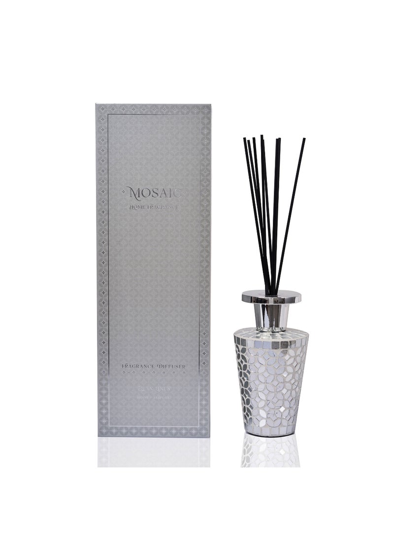 Diffuser 1000ml White sandalwood fragrance in silver