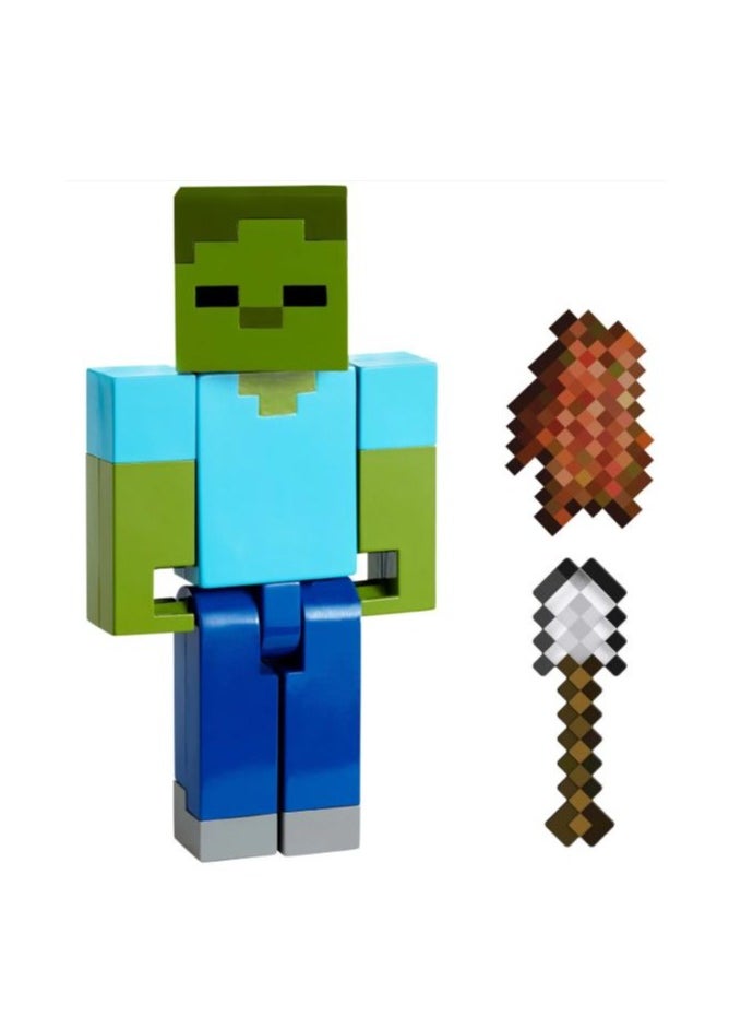 Minecraft Craft-A-Block Zombie Core Figure