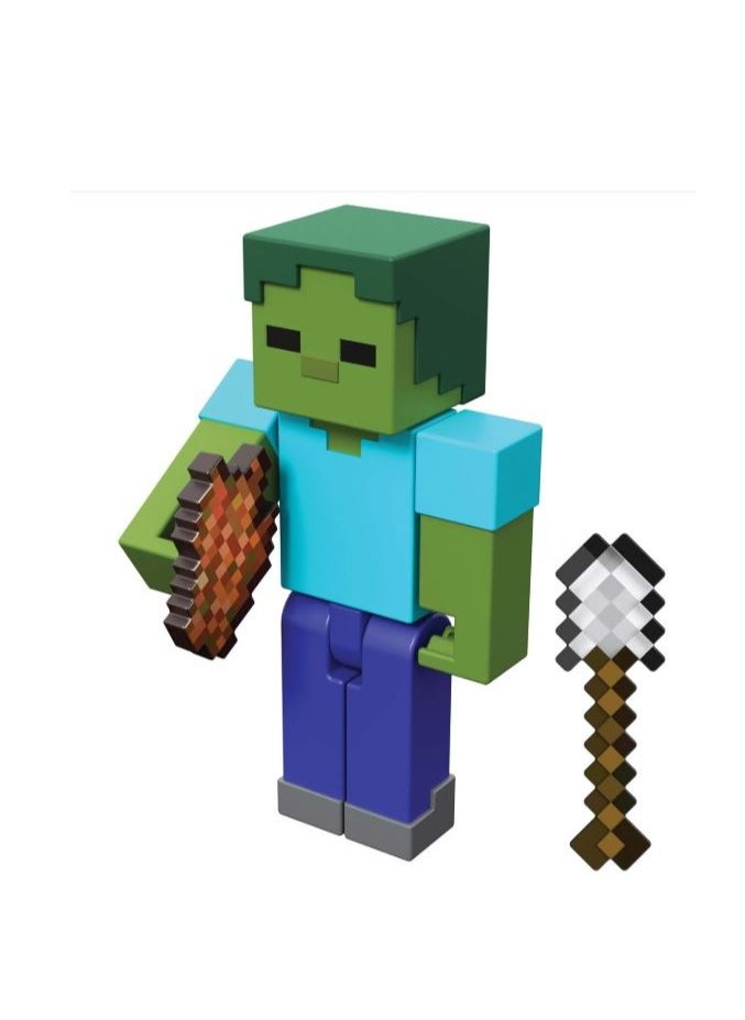 Minecraft Craft-A-Block Zombie Core Figure