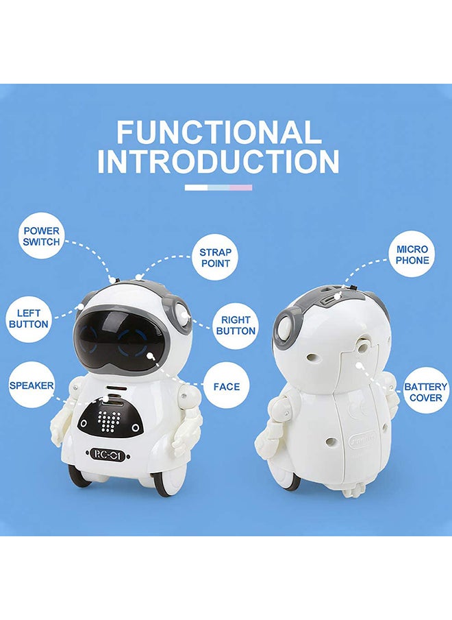 Talking Interactive Dialogue Voice Recognition Singing Dancing Mini Robot Toy