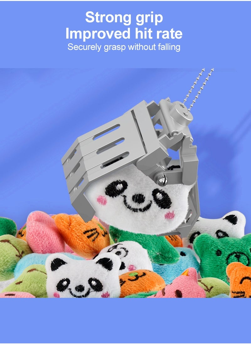 Electronic Doll Machine for Kids, DIY Mini Claw Machine with Music, Light and Candy Grabber for Home Parties, Boys and Girls Fun and Cool Toys Galore Gift