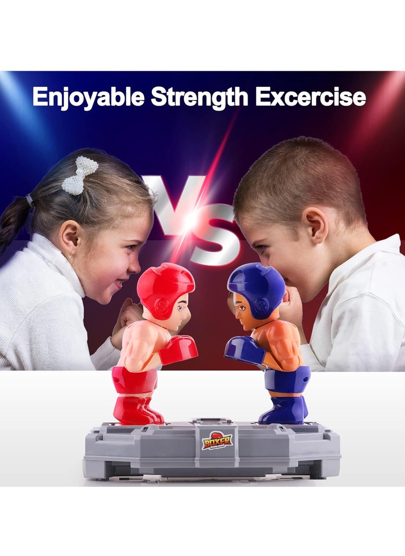 Electronic Boxing Robot Game – Interactive Punching Battle Bots for Kids & Adults | 2 Player VS Mode, 5 Difficulty Levels, Motion Sensors, KO Sound Effects | Fun Indoor Sports Toy & Cool Birthday Gift for Boys Girls Ages 3-12