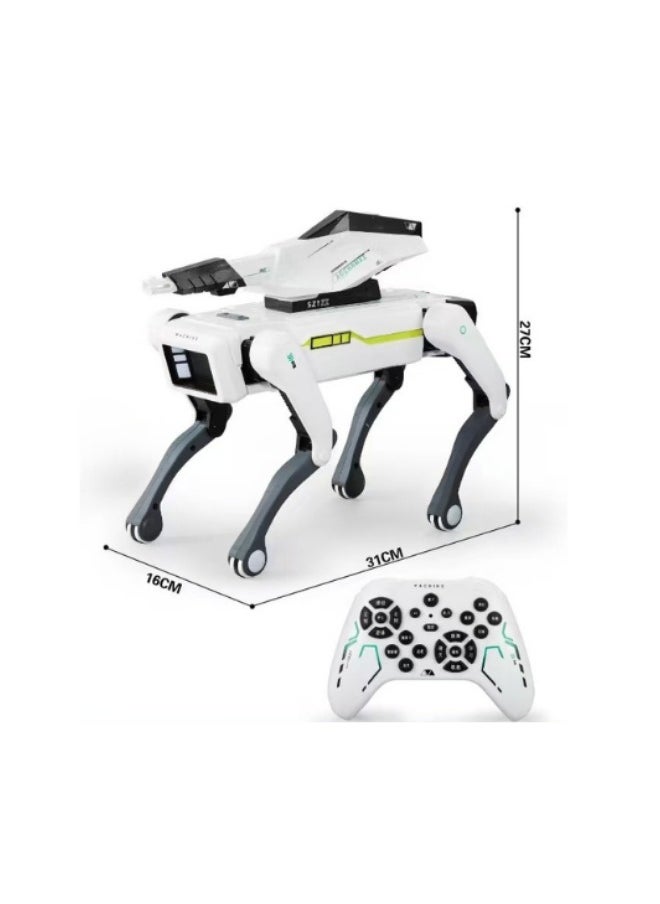 Robot Dog Toy: Programmable AI Pet with APP Control, 25m Remote, APP/Handle Dual Operation, Dance, Storytelling, Music & 25+ Interactive Actions – Ideal STEM Gift for Kids (iOS/Android)