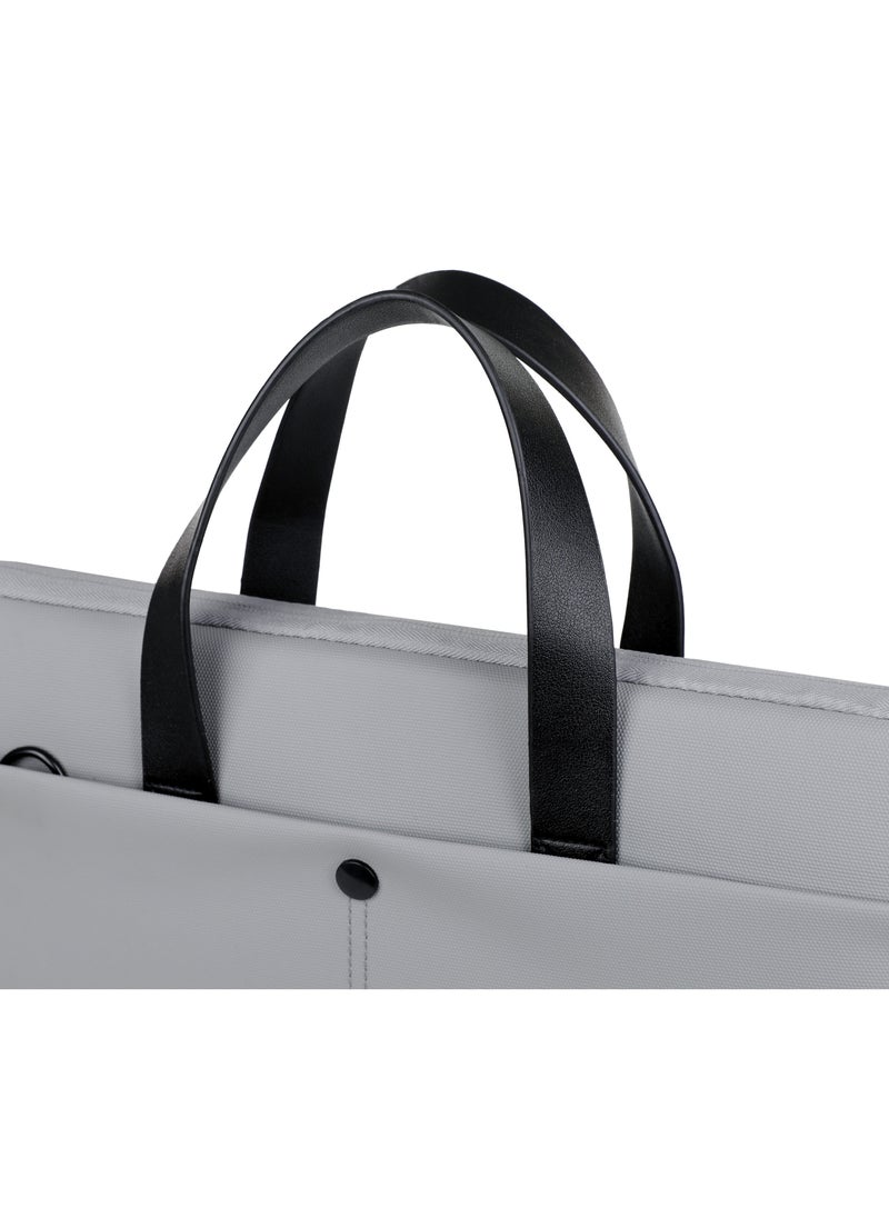 Large Capacity Laptop Bag Business Office Bag, 15 Inch Laptop Briefcase with Shoulder Strap and Luggage Trolley Strap, Lightweight Crossbody Bag for Men Women Travel Business Office, with a detachab