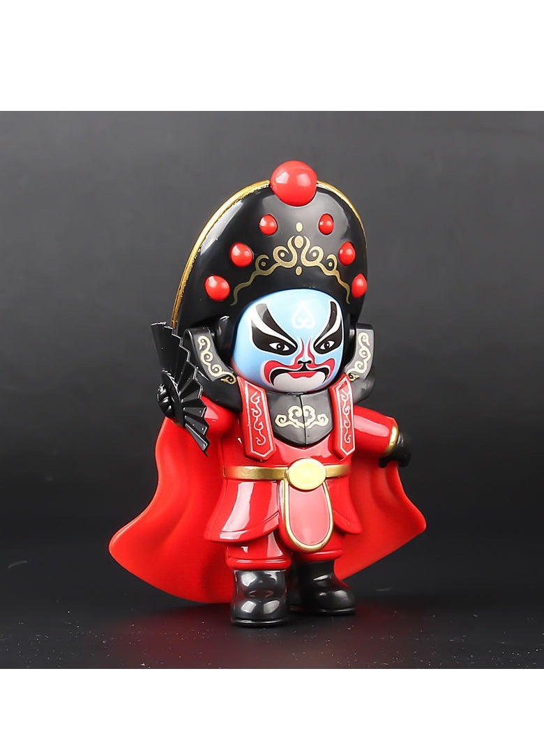 Face Changing Doll Sichuan Opera Doll Peking Opera Mask Character Souvenir Doll Toy