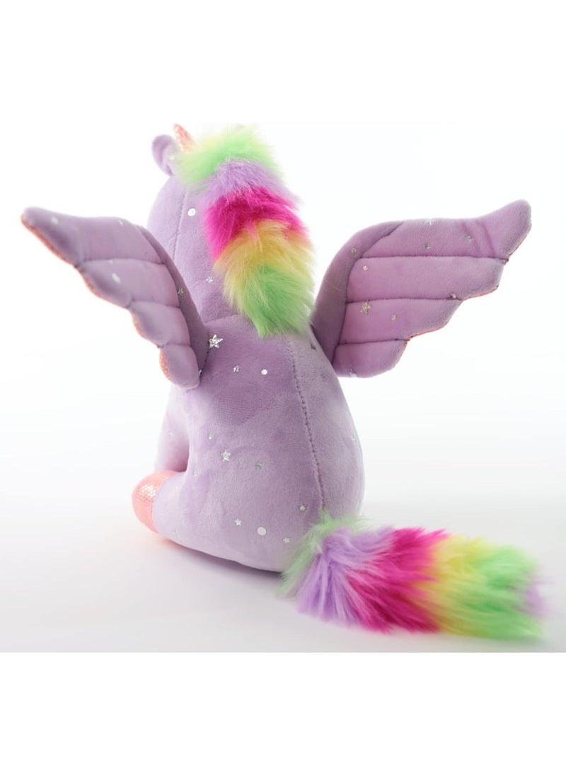 Unicorn Stuffed Animals 8 inch Cute Unicorn Gift Toys for Girls Unicorns Birthday Gifts Soft Plush Toys Set for Baby Toddler Girls Kids Decor