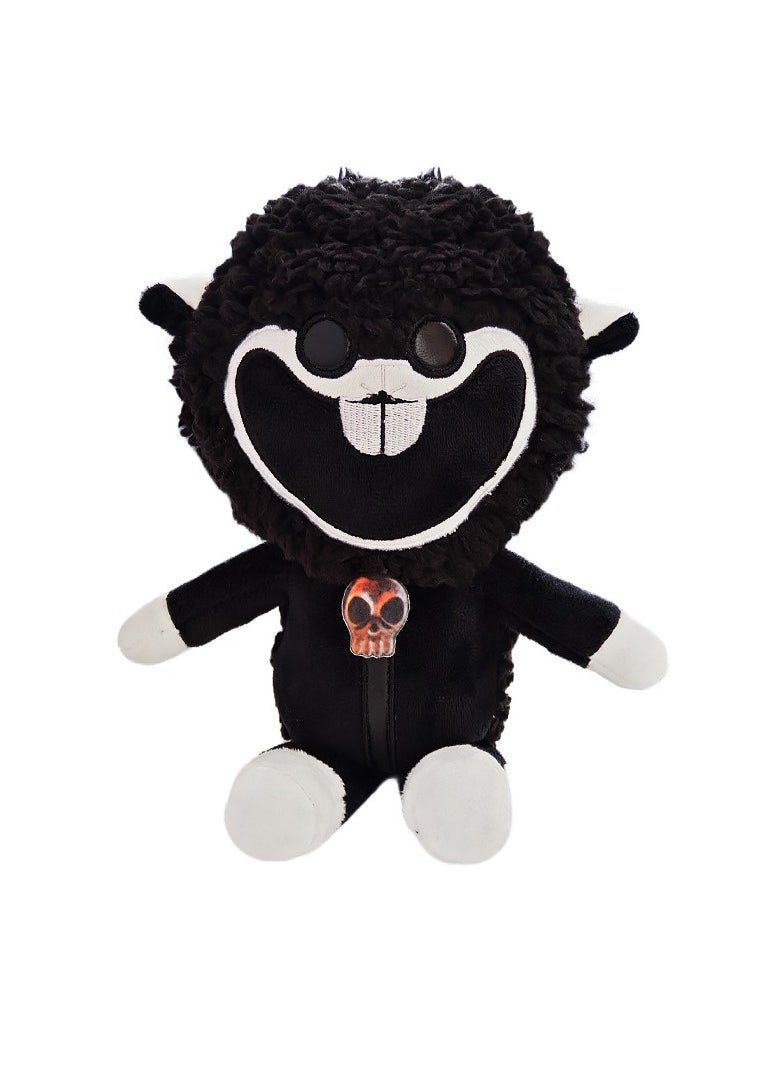 Nightmare Critters game peripheral lamb doll Nightmare Little Lamb plush toy, charming little Lamb plush toy doll, very suitable for home decoration, the best gift for loved ones