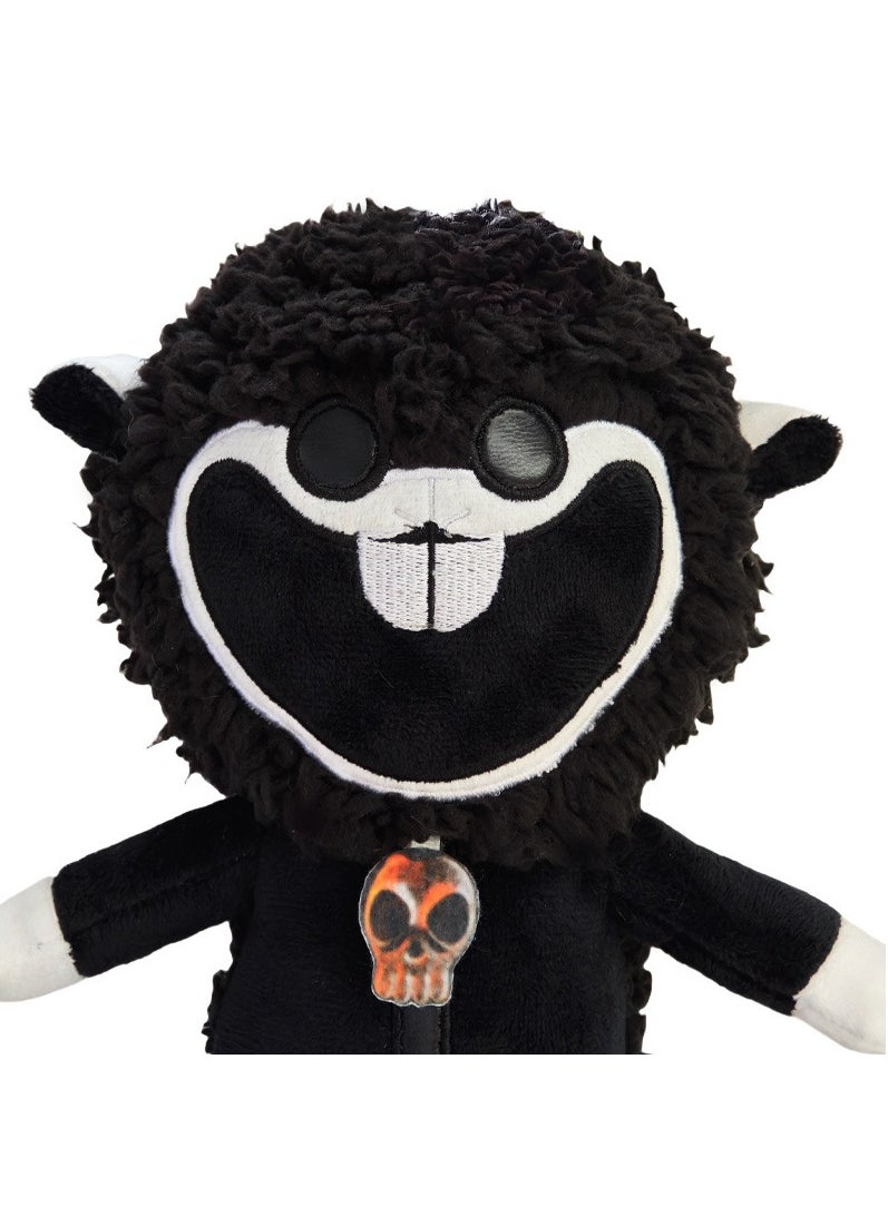 Nightmare Critters game peripheral lamb doll Nightmare Little Lamb plush toy, charming little Lamb plush toy doll, very suitable for home decoration, the best gift for loved ones