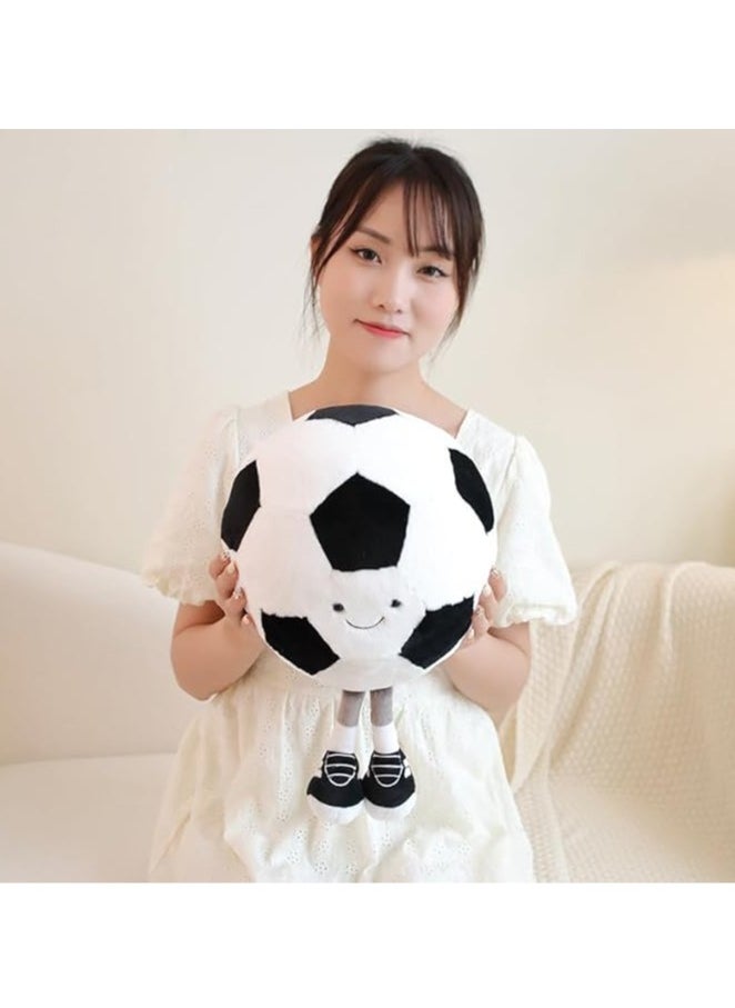 Cute 11.8 inch Jellycat Football Plush Toy, Soft Plush Sports Pillow, Kids Birthday Gift  Home Decor (Soccer)