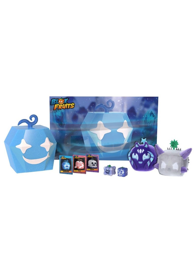 Blox Fruits Diamond Collector Bundle Series 2 | 2 DLC Code Included! | Collectible Plush Toy | Collectible Figure | Soft Toy | Perfect for Kids, Gamers and Collectors
