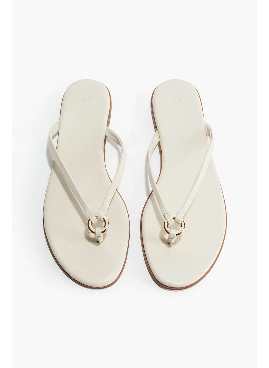 Ring-Detail Flip-Flops