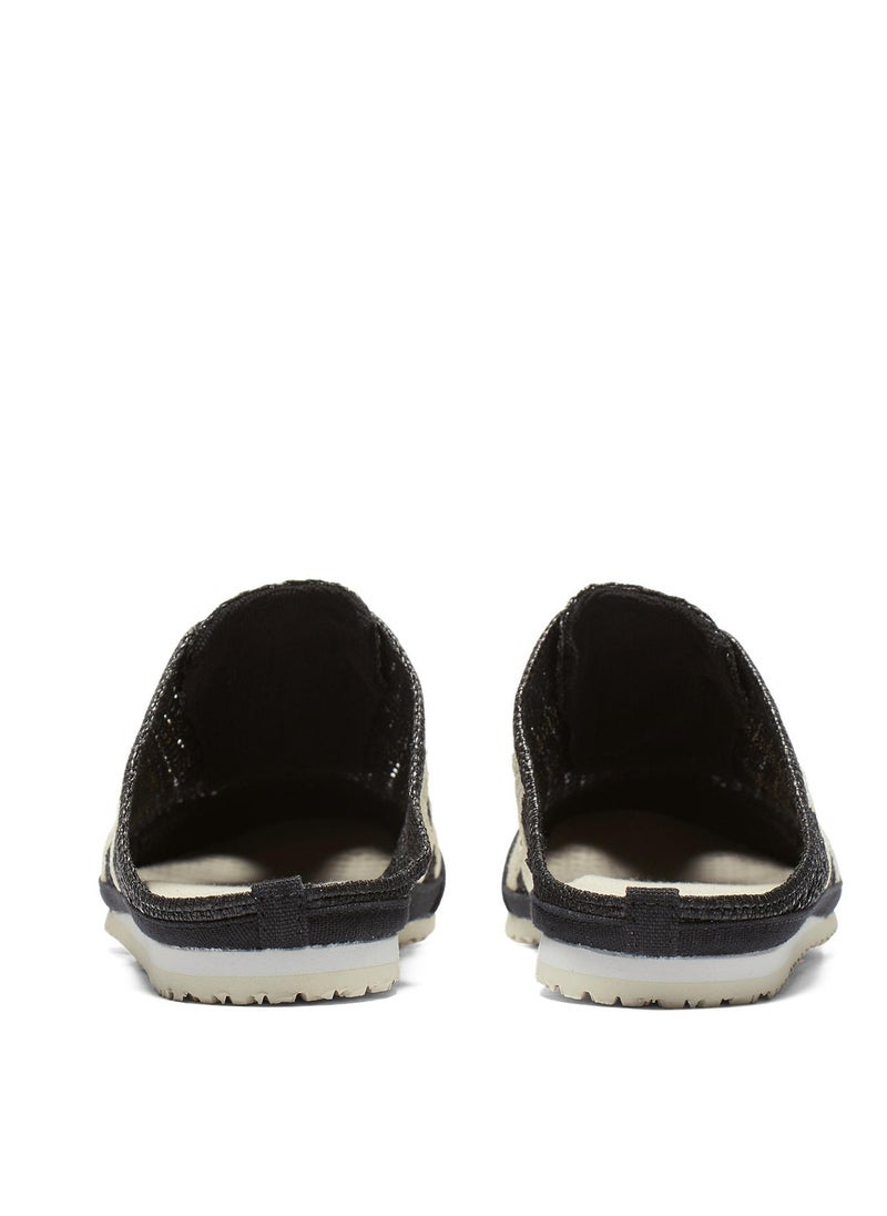 Onitsuka Tiger Sabot Slip-On Sandals Black For Men/Women/Students