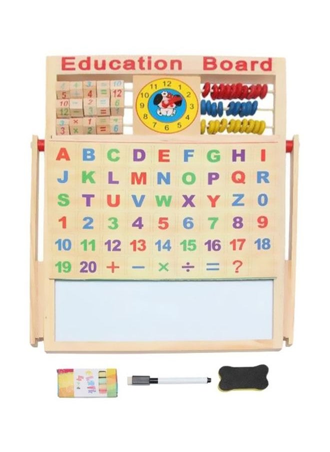 Multi-Purpose Magnetic Education Board With Marker 25458