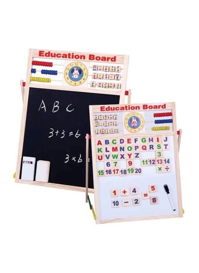 Multi-Purpose Magnetic Education Board With Marker 25458