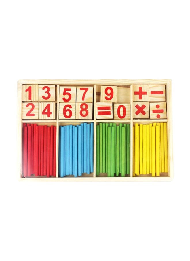 72-Piece Wooden Counting Sticks Set E_57000187