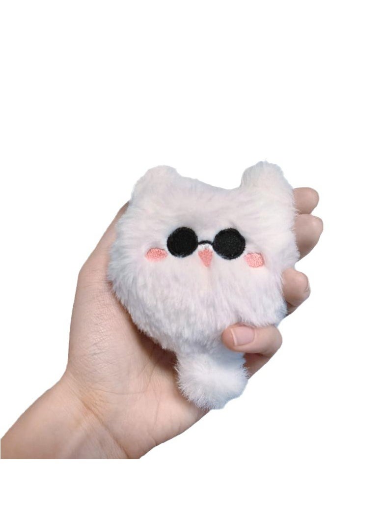 2pcs Jujutsu Kaisen, plush toys, cosplay gadgets, Gojo Satoru cat ball doll ornaments, decorative ornaments, birthday gifts, holiday gifts, soft and comfortable, relieve stress
