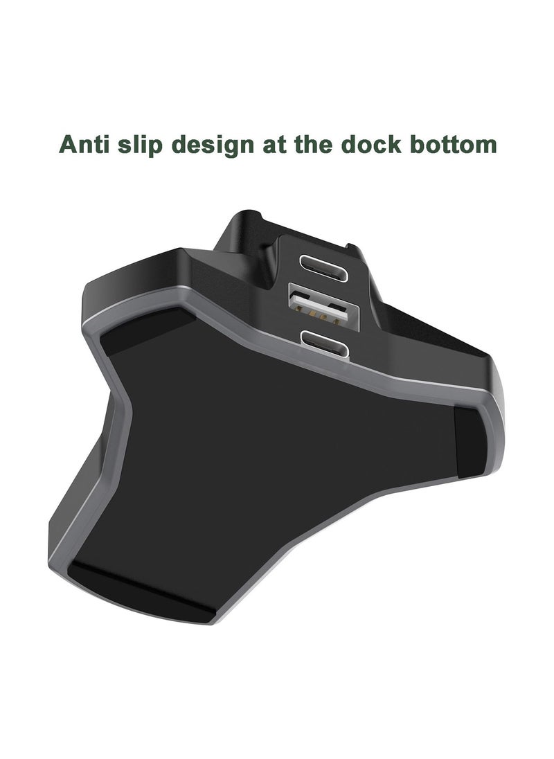 Charging Dock for Razer Game Wireless Mouse Naga Pro/Viper Ultimate/Basilisk Ultimate/DeathAdder V2 Pro Replacement Charger, Fast Charging, Magnetic Attraction (USB Cable Included)
