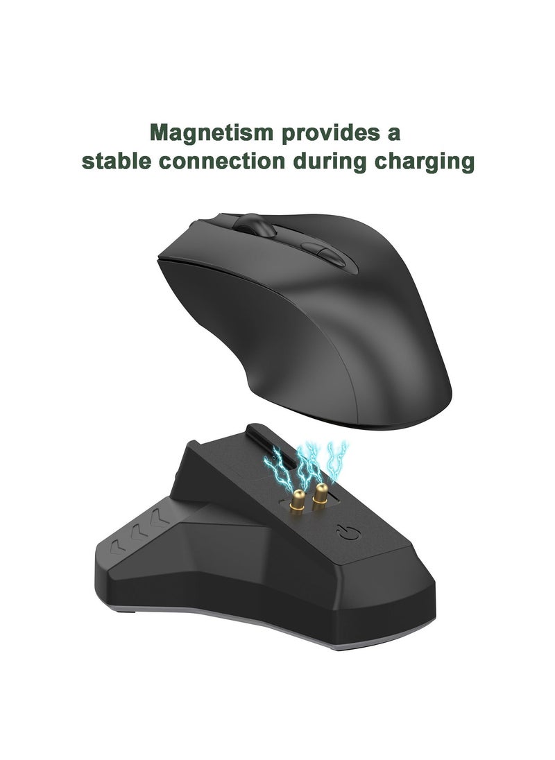 Charging Dock for Razer Game Wireless Mouse Naga Pro/Viper Ultimate/Basilisk Ultimate/DeathAdder V2 Pro Replacement Charger, Fast Charging, Magnetic Attraction (USB Cable Included)