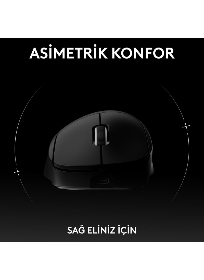 Pro x Superlight 2 Dex Lightspeed Hero 2 32K DPI Sensor Wireless Gaming Mouse for PC/Mac, Black