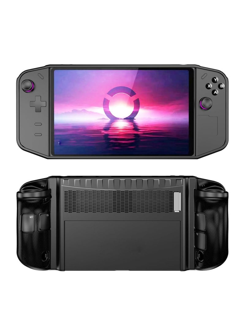 For Lenovo Legion Go Case, Soft TPU Shockproof Case, Go Monitor Case, Rugged Slip Drop Resistant Fingerprint Case for Legion Go Handheld Game Console 8.8 inches