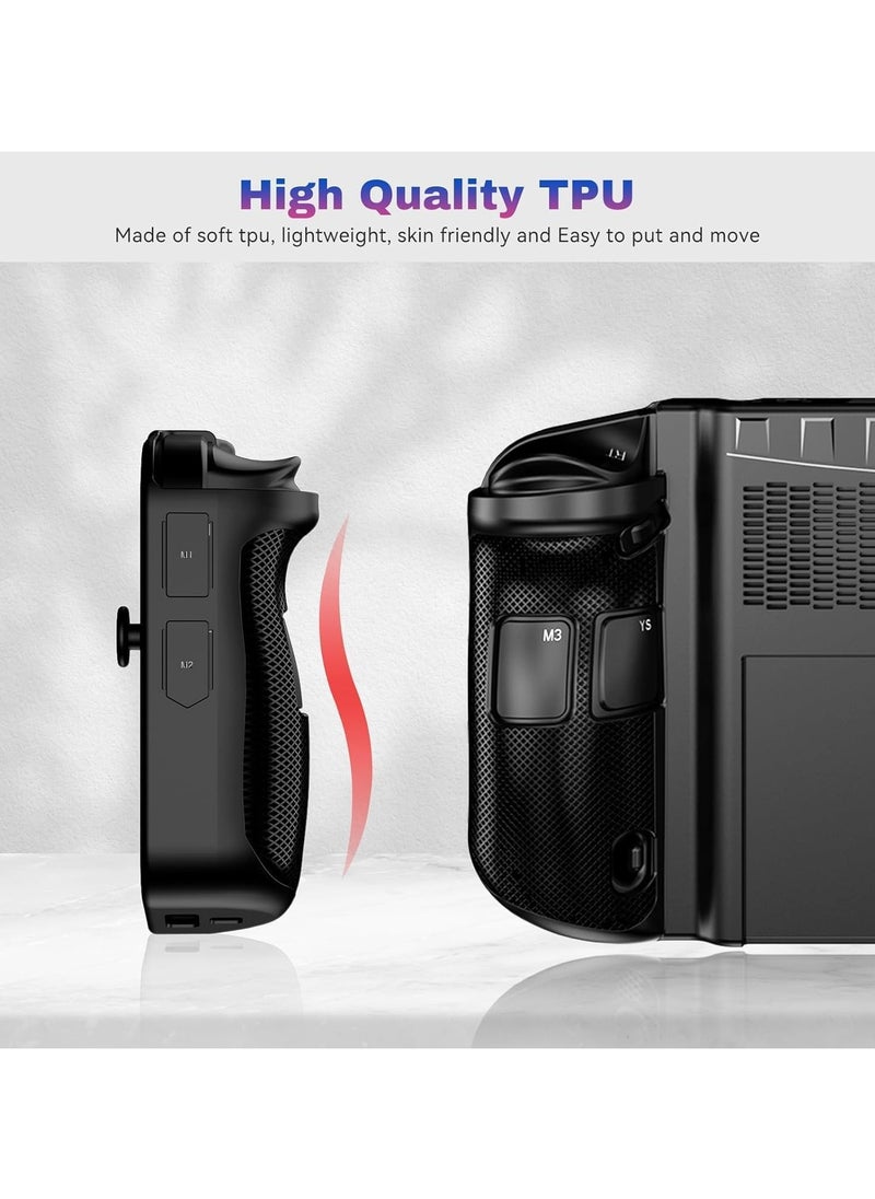For Lenovo Legion Go Case, Soft TPU Shockproof Case, Go Monitor Case, Rugged Slip Drop Resistant Fingerprint Case for Legion Go Handheld Game Console 8.8 inches