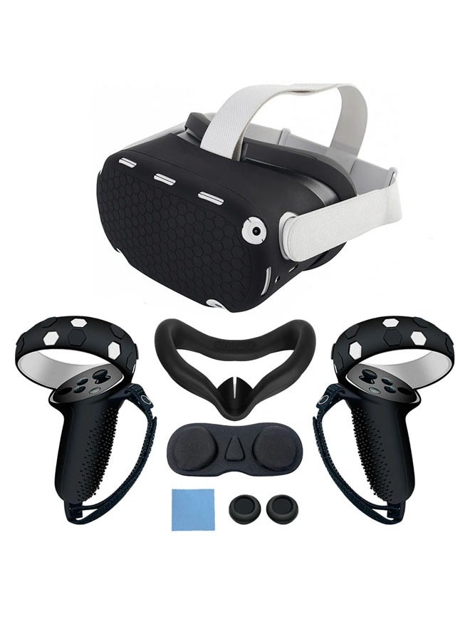 VR/AR Accessories: Silicone Case for Oculus Quest 2, For Quest2 VR Headset, Headset, Eye Pad, Grip, Grip, VR Accessory