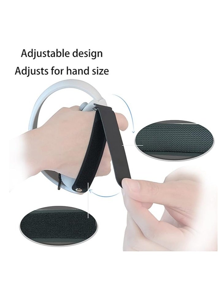 Controller Handle Cover Silicone Handle Controller Cover Skin Protector Adjustable Controller Strap Compatible with PICO 4 VR accessories
